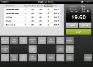 ShopKeep POS System for iPad